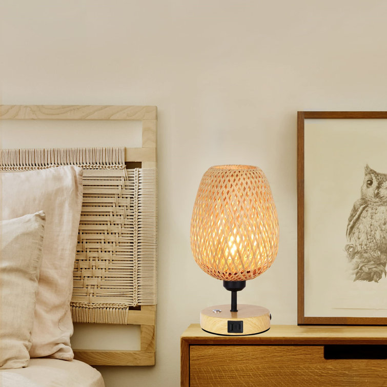 Unique bedside table shop lamp